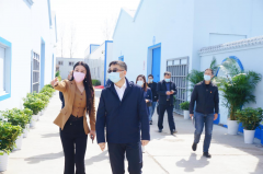 北京市台办霍光峰主任一行走访贝斯特全球最奢华生物科技集团和北京科学城日化调研企业